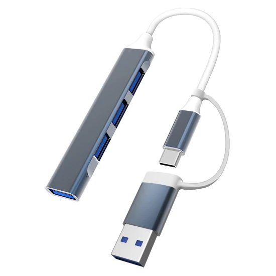 5%off Metal USB C Hub 1 to 4